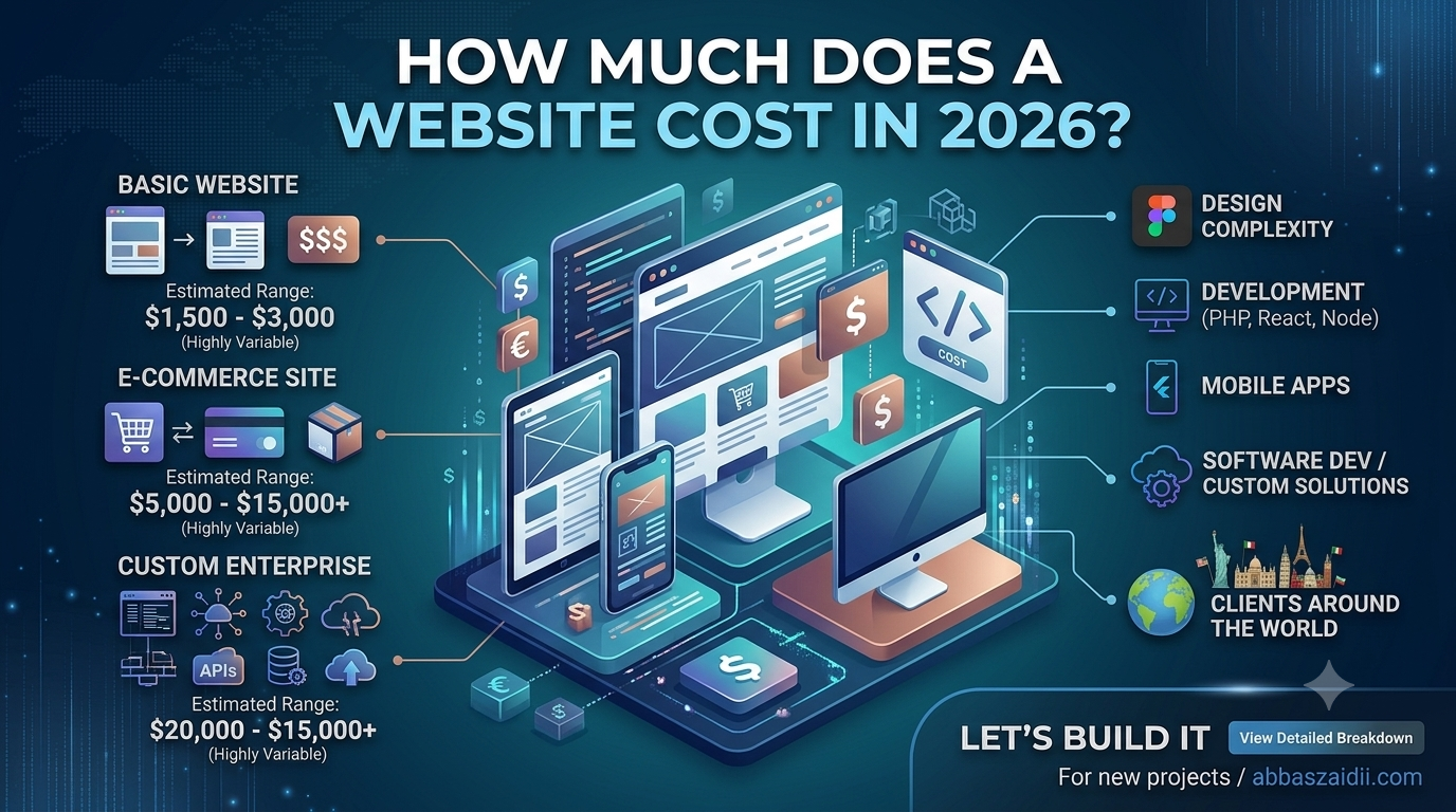 How Much Does a Website Cost in 2026?